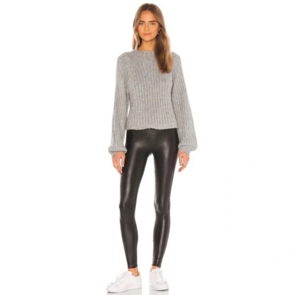 SPANX NWT Faux Leather Leggings SIZE XS - Picture 4 of 7
